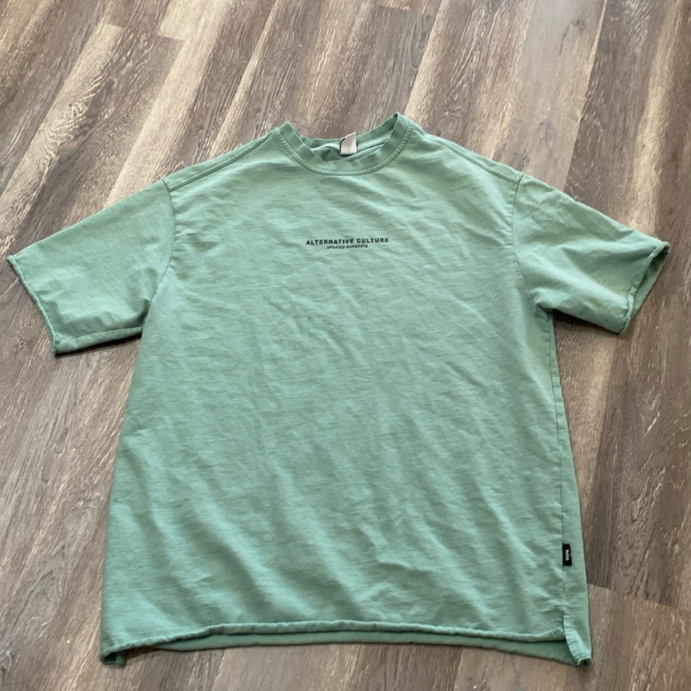 Green shirt